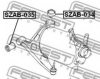 FEBEST SZAB-035 Control Arm-/Trailing Arm Bush